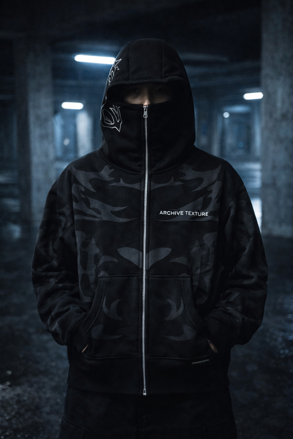 “ARCHIVE TEXTURE” ZIP HOODIE™
